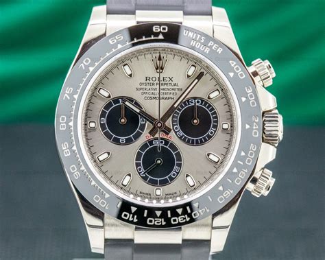 rolex daytona silver gold price|rolex daytona white gold oysterflex.